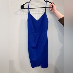 Lulus blue mini dress